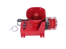 Laxiscreed Alarme Industrial Externo 180db Com Luz, À Prova D'água E Ideal Para Emergências