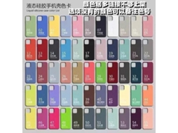 Capa Para Iphone 17 Air Em Silicone Líquido Cinza-escuro Com Proteção Total.