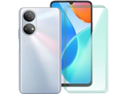 Conjunto de Películas de Ecrã Protetora Hd Filme para Honor Play 30 Plus HONGWE. Vidro Temperado Transparente (3un)