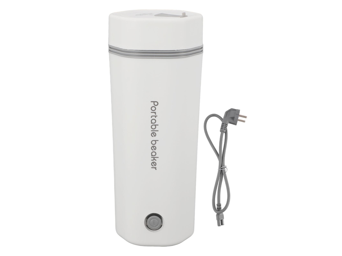 Chaleira de Viagem 300W 350ml, Anti Vazamento, Auto Desligamento, Branco | S/MARCA