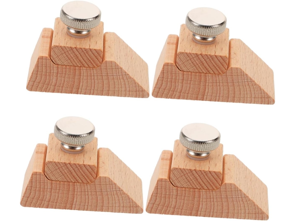 Conjunto De 4 Blocos De Lixa Angulares Para Polimento, Prático Para Desbaste E Lixamento.