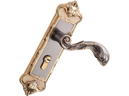 Fechadura De Porta Mikikit Vintage Em Liga Alumínio Com Maçaneta Chave Para Segurança Residencial, Ideal Para Portas De
