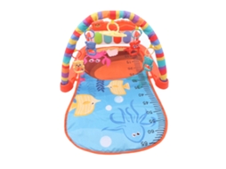 Mali tapete de Brincadeira para Bebê com Música e Piano de Pés Ocean Pattern Tummy Time