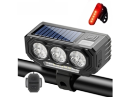Luz De Bicicleta Para Trek Emonda H1, Conjunto Luzes Led Dianteiras E