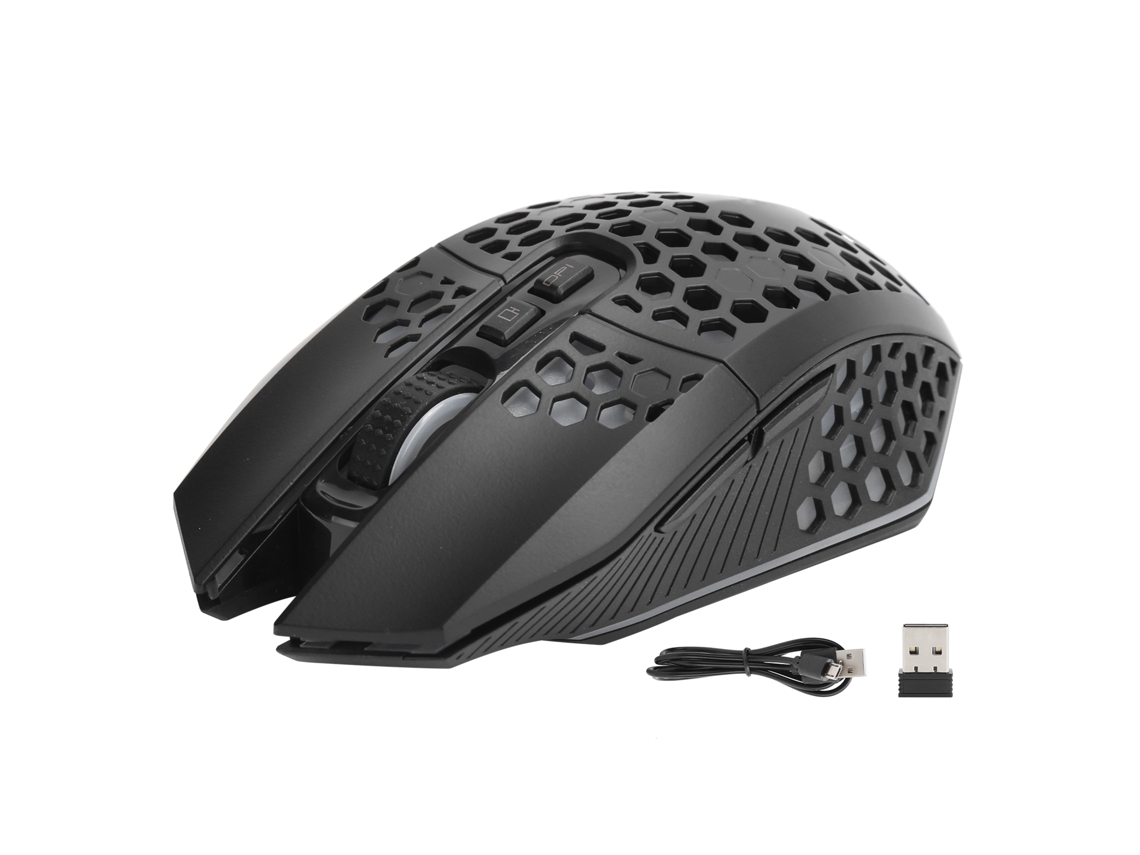 Mouse Gamer Sem Fio Rgb De Carregamento Silencioso X801black