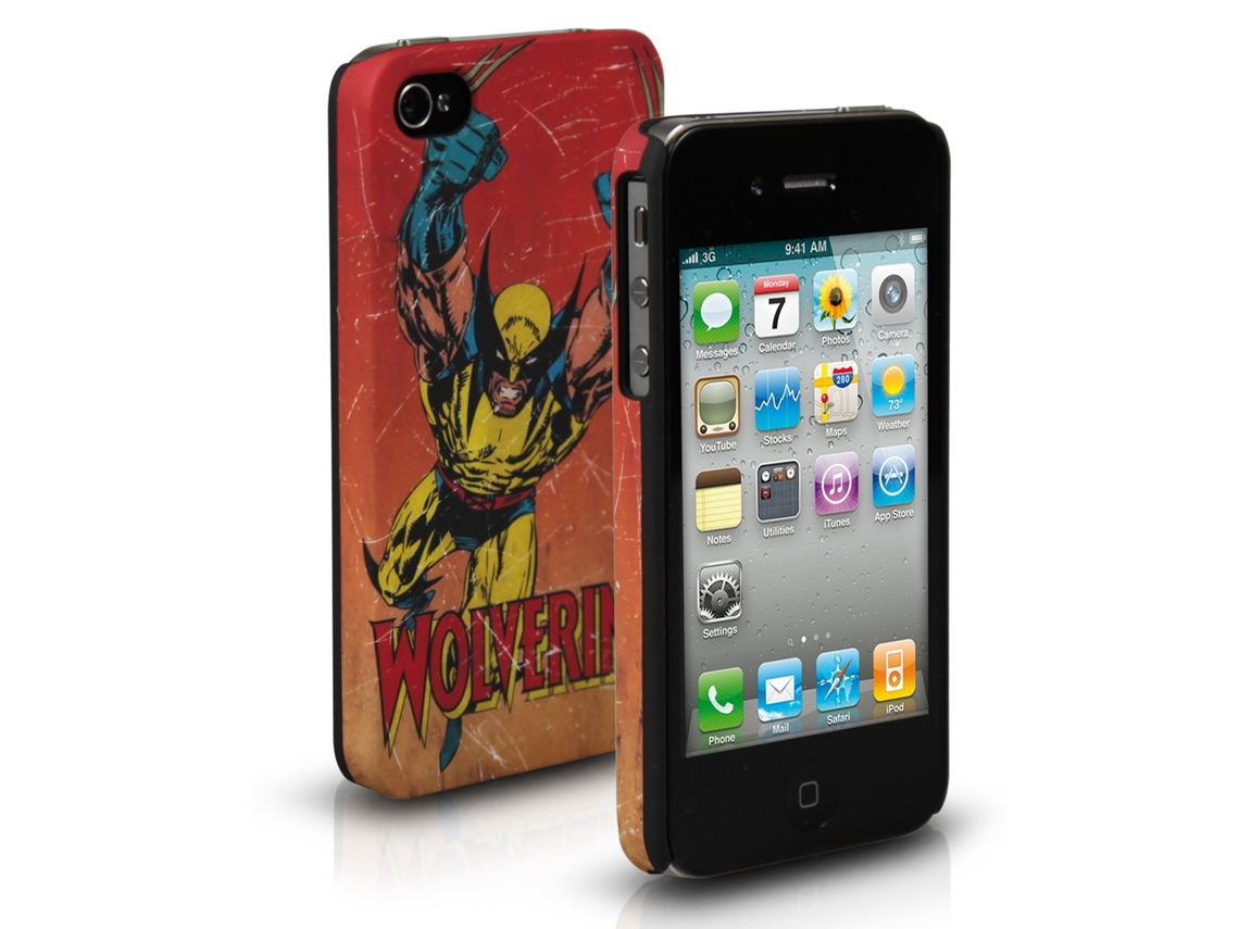 Capa SBS MARVEL Wolverine p/ iPhone 4/4S
