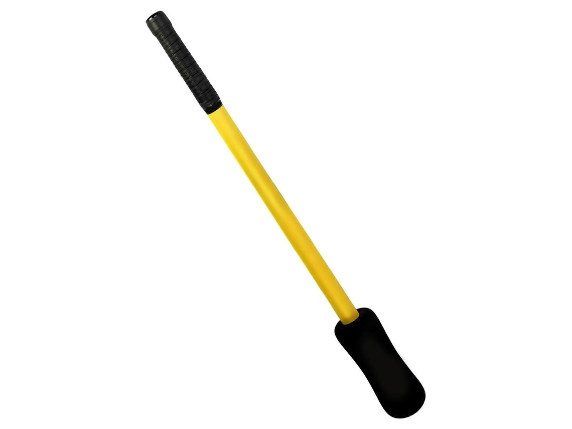 Bastão de Aquecimento para Treinamento Swing Golfe, Ferramenta Equilíbrio, Haste Potênci a um Perfeito GOKOCO (amarelo)