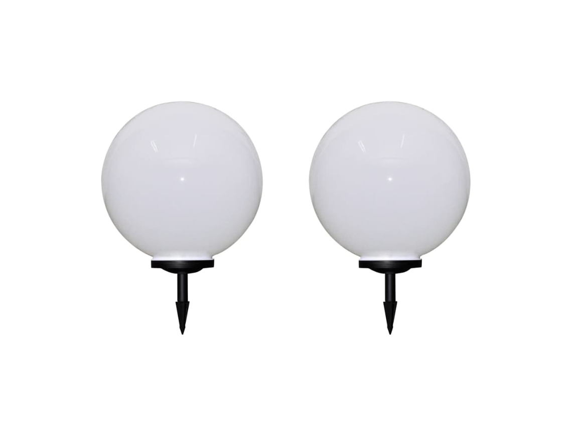 Garden Lamp, Garden Lamps Vidaxl Branco Plástico (50 Cm)