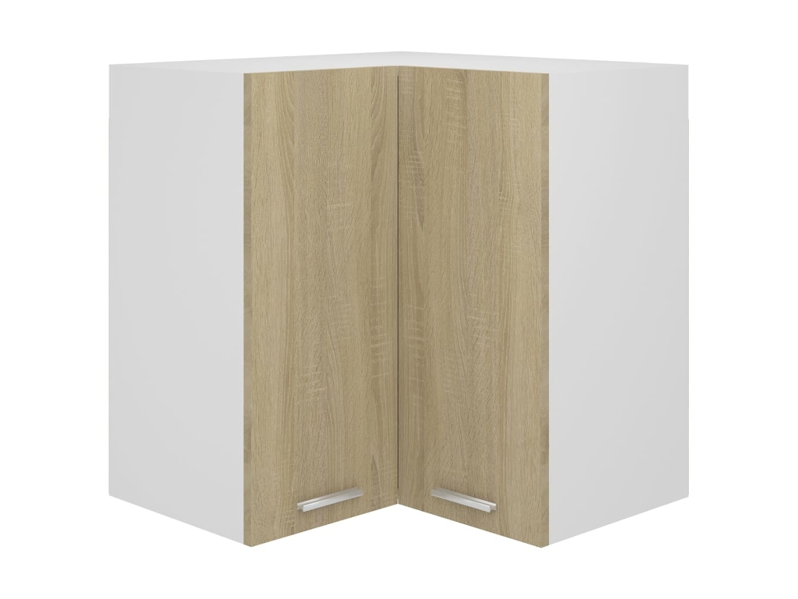 Hanging Corner Cabinet, Hanging Corner Cabinets Vidaxl Marrom Madeira Processada (n/a)