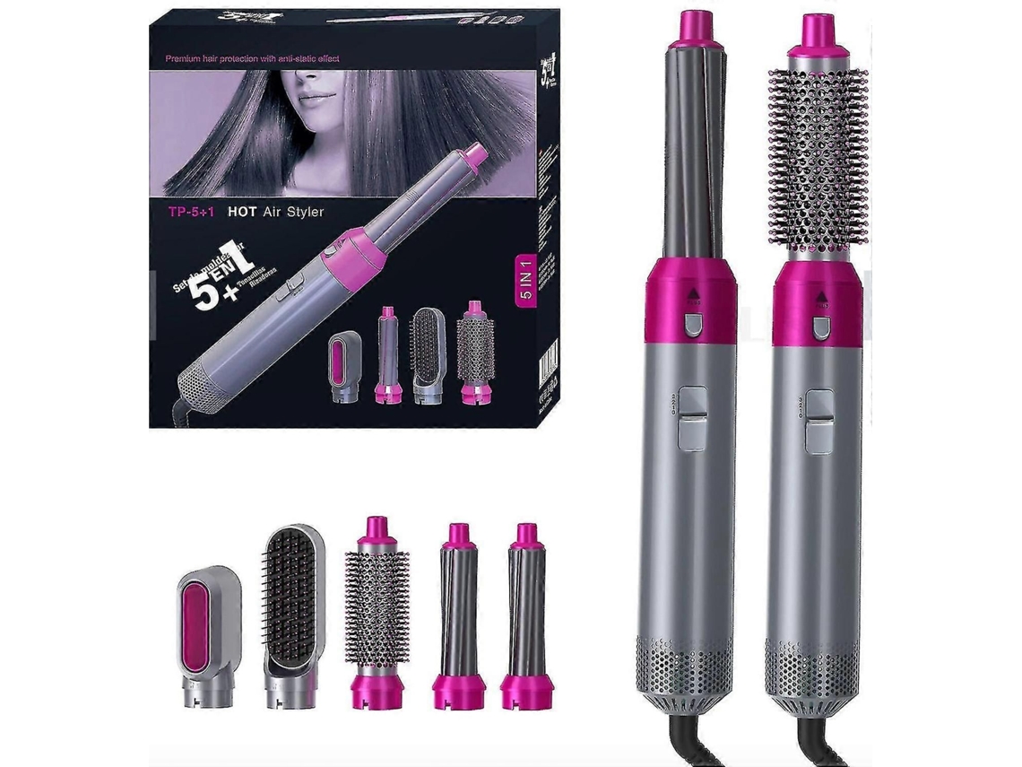 Escova de Secador de Cabelo 5 em 1 /rosa Acinzentado TAISHENGDA