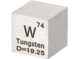 Cubo Tungstênio Patikil, De Densidade De 10 Mm, De Elementos Alta Densidade, Metálico Único, Coleções