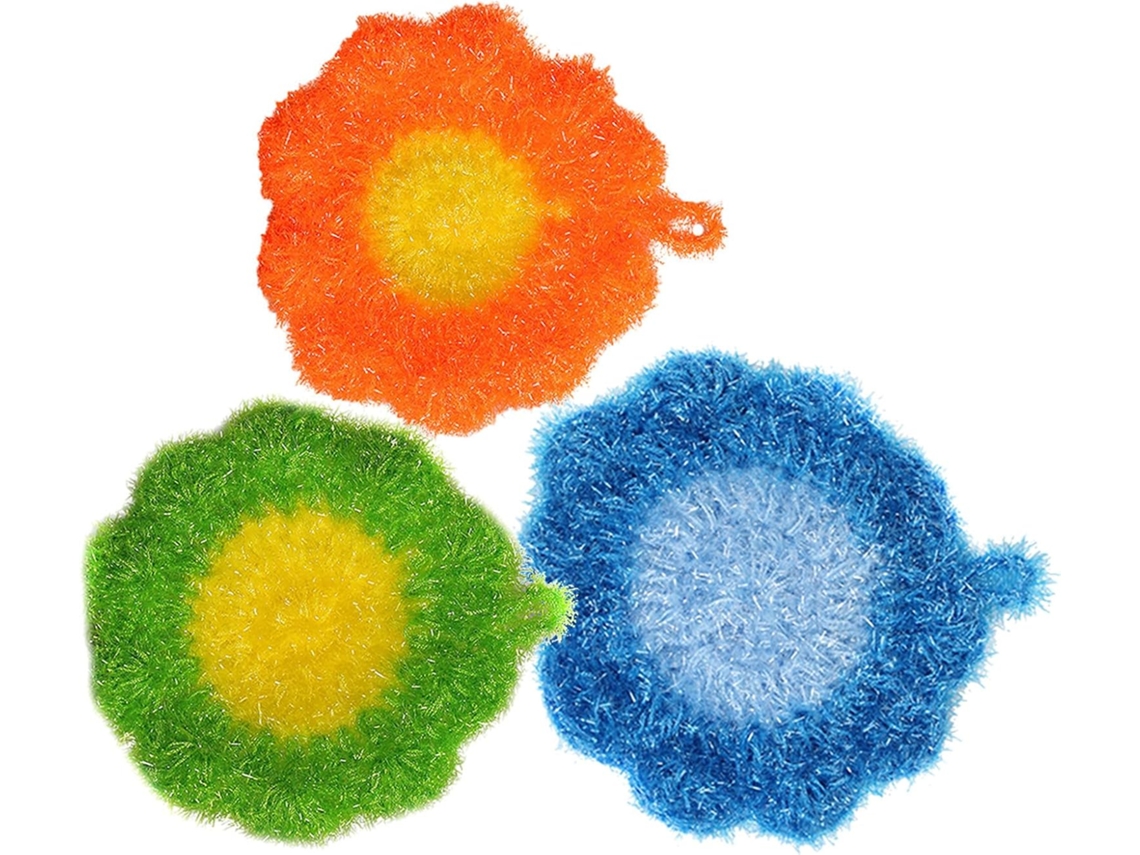 3 Peças Panos De Limpeza Microfibra, Multiuso, Reutilizáveis