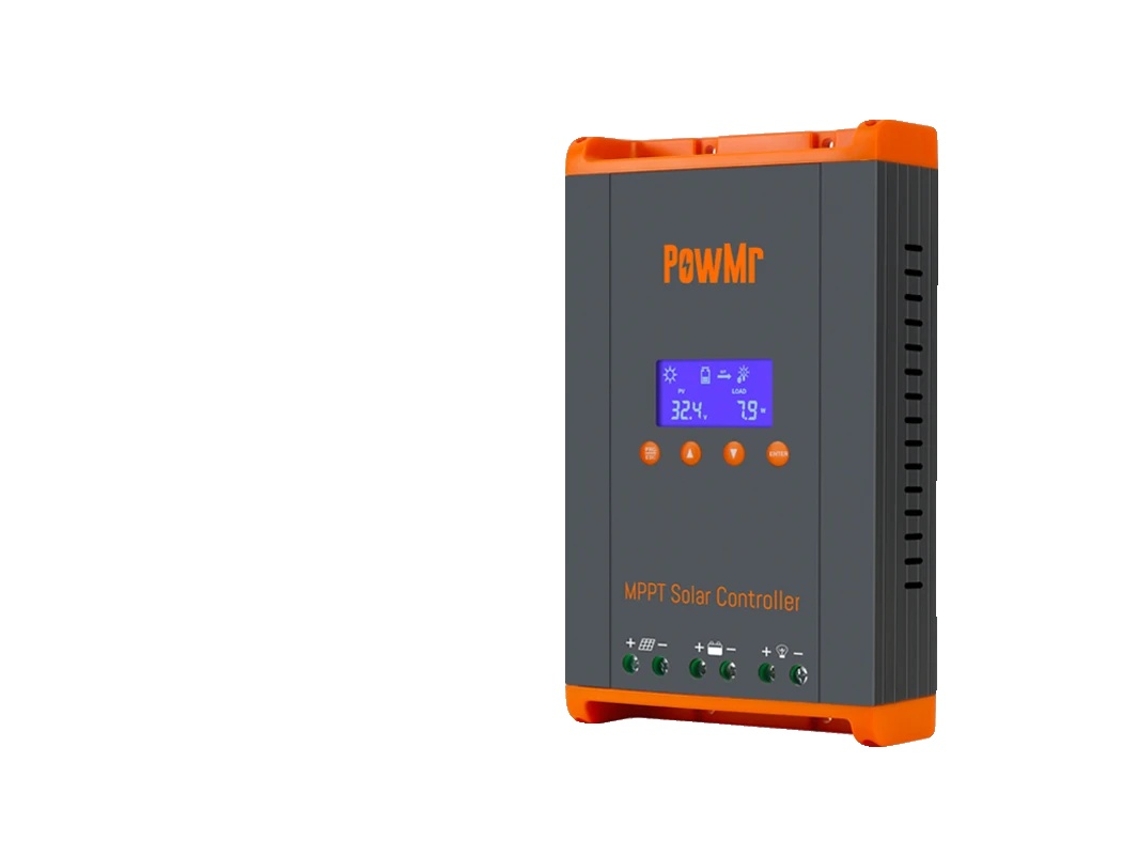 Controlador De Carga Solar Powmr Mppt, Capacidade Máxima De 60a, Compatibilidade 12v 48v, Mppt 60a, 12v 24v 36v 48v Automático Oem