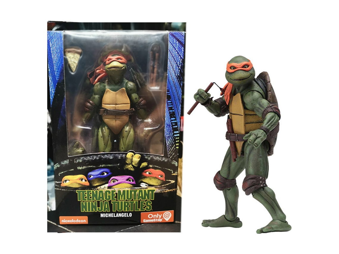 Figura de ação de personagem de filme ATS de 18 cm, PVC vibrante, articulada para exibição e coleção.