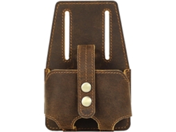 Bolsa Para Cinto De Ferramentas, Porta-fita Métrica Em Couro,