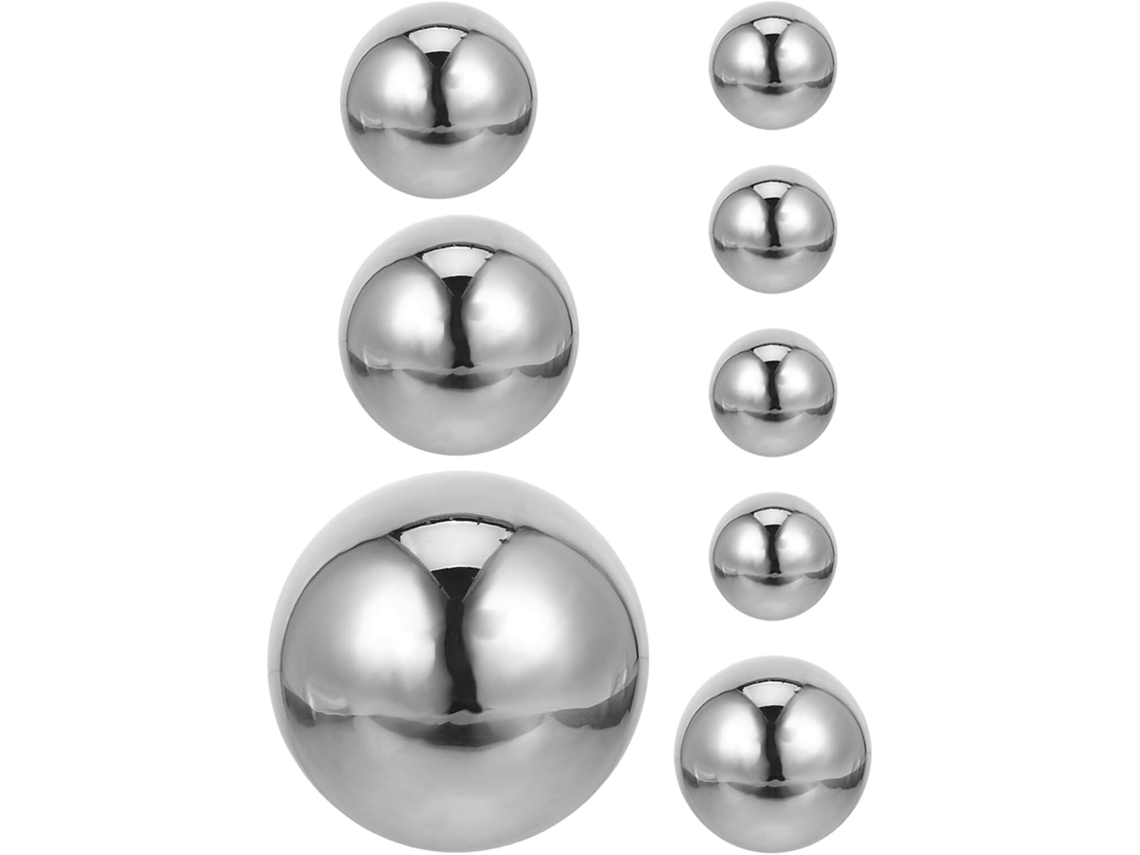 Esfera Inoomp em Aço Inoxidável com Acabamento Espelhado, Esfera Decorativa Sem Emendas e À Prova de Ferrugem para CHABERLU