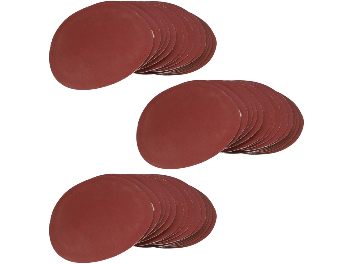 Conjunto de 90 Discos de Lixa Redondos de 5 Polegadas com Grãos Variados. SFUSHOS (125 Mm)
