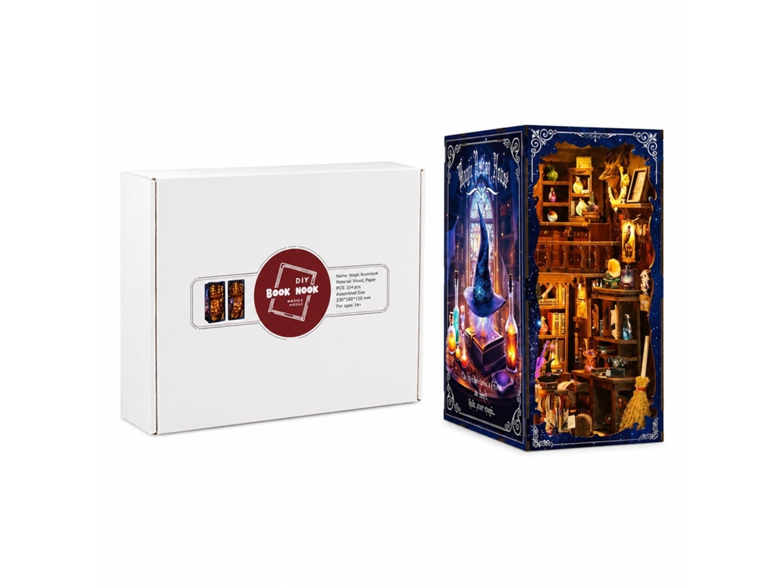 Kit De Miniatura 3d Em Madeira Para Montar (poções Mágicas)