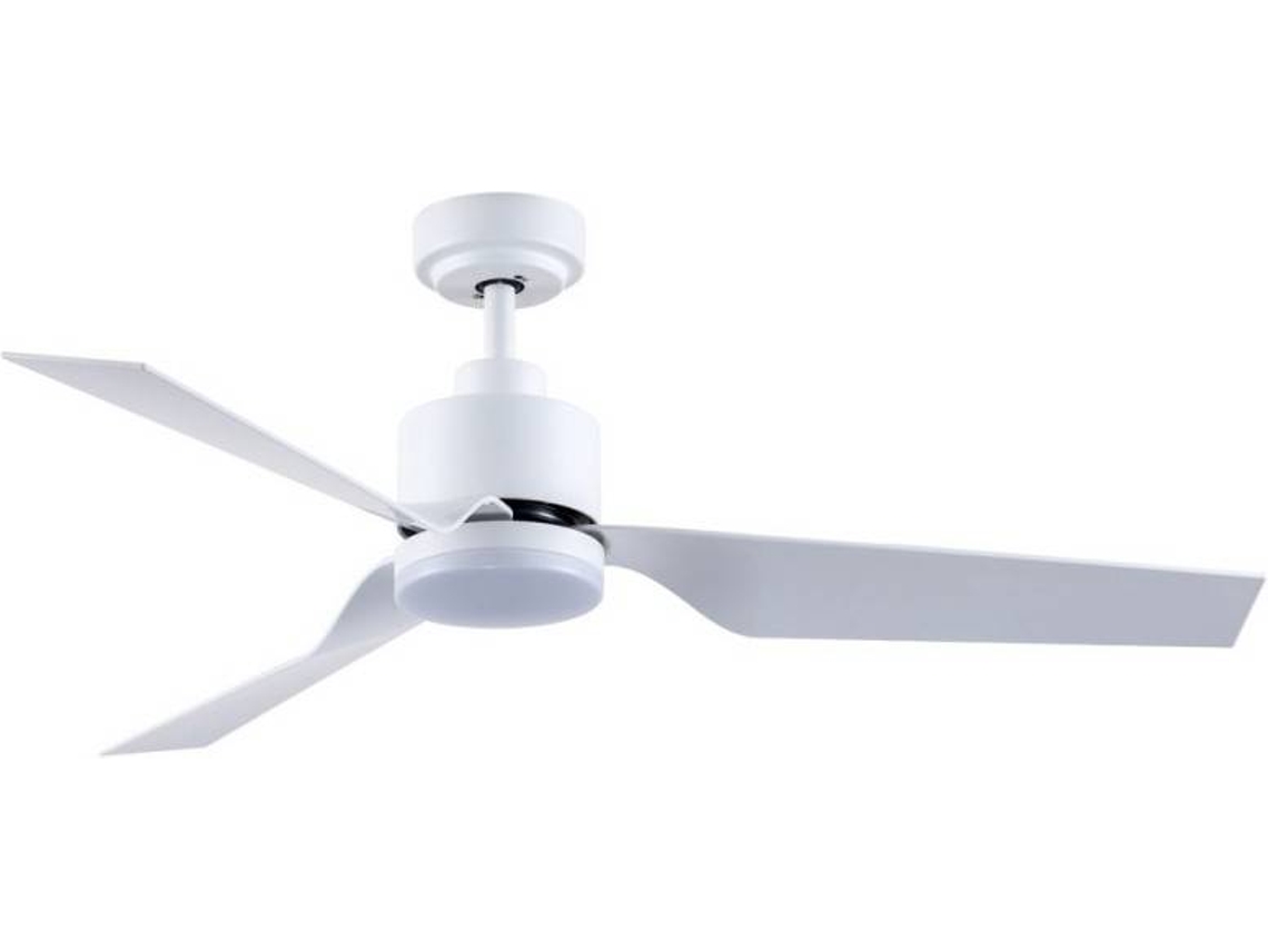 Ventoinha de Teto CRISTALRECORD Ekos Branco (33.3 W - Diâmetro 127 cm)