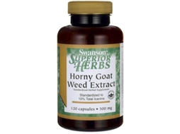 Swanson Horny Goat Weed Extract 500 Mg 120 Cápsulas