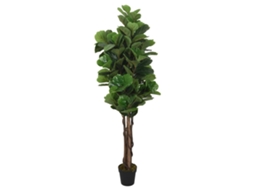 Vidaxl Figueira-lira Artificial 96 Folhas 80 Cm Verde