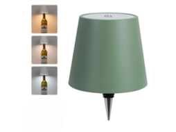 Luminária De Garrafa De Vinho Usb-c 3 Modos Regulável Toque - Verde - Eifson