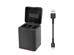 3 em 1 Carregador de Bateria Caixa de Carregamento Usb para Hub de Carregamento de Bateria Tello Drone ALLINLESS