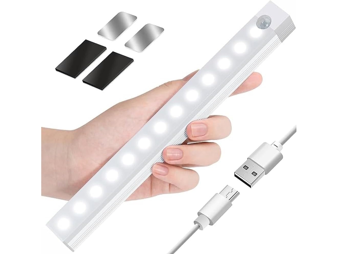Luminária Inteligente Com Sensor De Movimento, Sem Fio, Recarregável