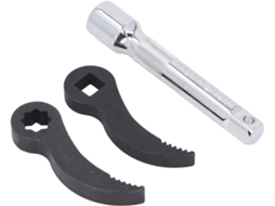 Conjunto De 3 Adaptadores Chave Alavanca, Ferramentas Com Cabeça Adaptadora Catraca 1/2