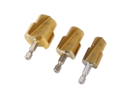 Conjunto De Brocas Laxiscreed Para Rebarbar Tubos Ppr E Pvc De Aço Carbono Resistente