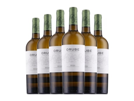 Vinho branco SOLAR VIEJO Orube Blanco Fermentado en Barrica Rioja Crianza (0.75 L - 6 Unidades)