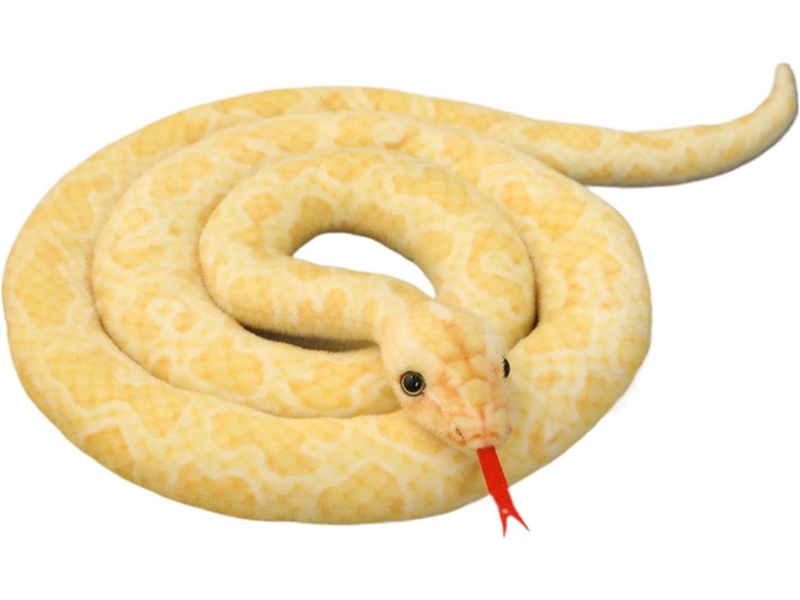 Pelúcia Cobra 190 Cm (74,8'') Compressão, Python Realista,
