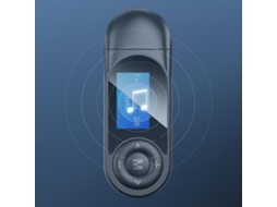 Transmissor Receptor Sem Fio 5.0 Adaptador de Áudio Sem Fio Adaptador de Música com Tela Lcd OUTAD