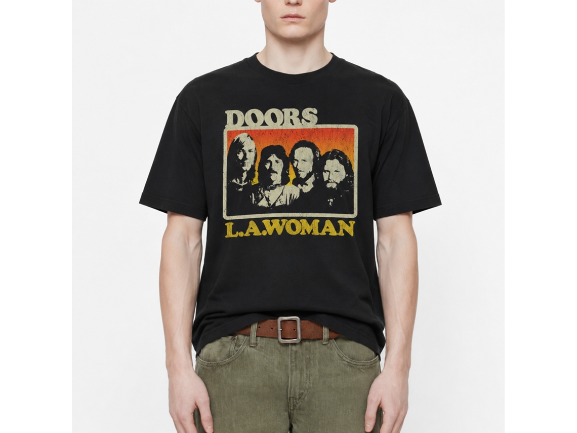 The Doors L.a. Woman T-shirt Unisex Adults Size:s