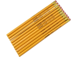 24pièces Hb Bois Multifotionnels Avec Gomme Idéaux Pour Étudiants Le