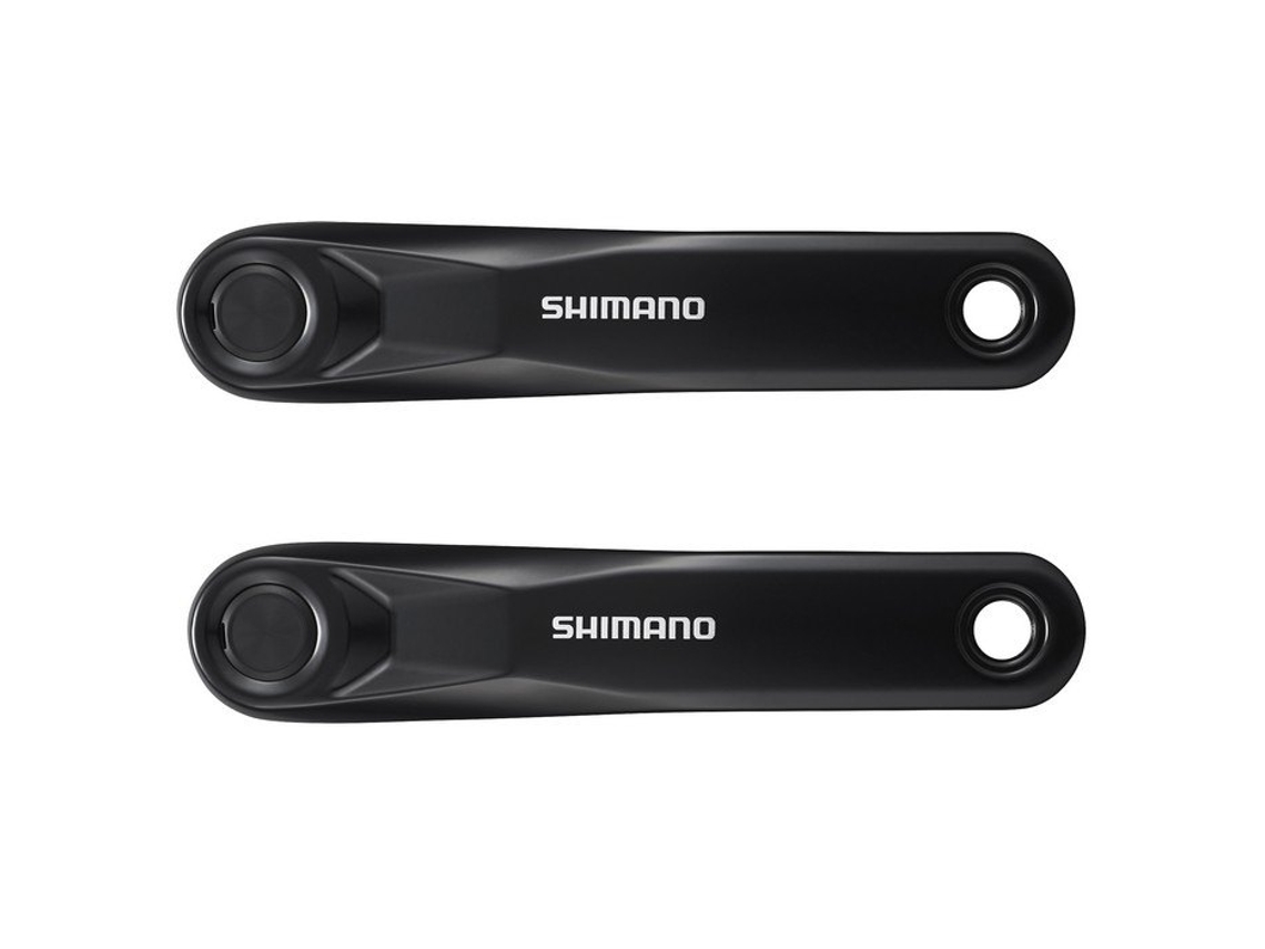 Manivela de Bicicleta Elétrica Steps E5010 Preto 170 Mmshimano