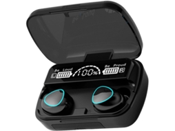 Fones De Sem Fio M10 Tws, À Prova Mini Com Toque E Usb, Para Pretos