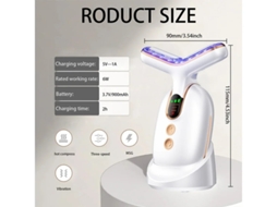 Massageador De Beleza Para Rosto E Pescoço Instrumento De Beleza Para Rosto E Pescoço Ferramenta De Cuidados Com A Pele Para Modelagem De Yizhood