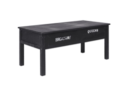 Coffee Table, Coffee Tables Vidaxl Preto Madeira (n/a)