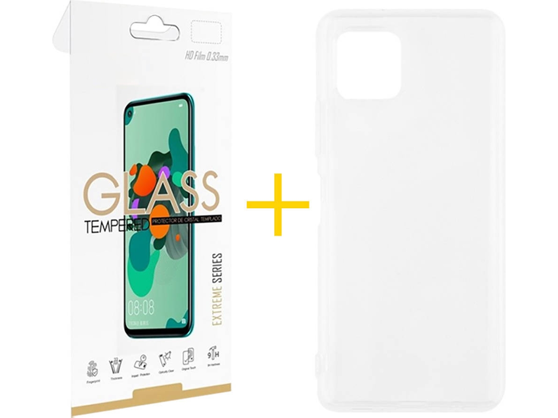 Capa + Película para Huawei Y5P SKYHE Transparente Claro
