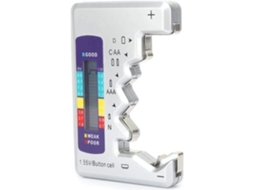 Testador de Bateria Digital Detector de Capacidade de Bateria Ferramenta de Medição 90 X 60Mm para Bateria de Célula de Botão O121