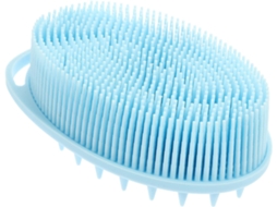 Escova De Banho Sensorial Silicone Dupla Face, Ideal Para Banhos De Bebês E Esfoliação Suave, Ferramenta De Limpeza