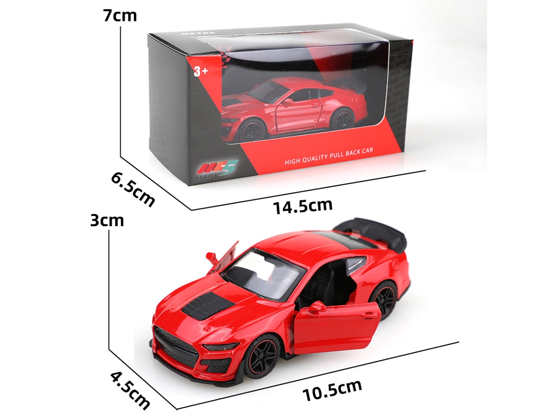 Miniatura de Carro em Metal Fundido, Escala 1/36, Brinquedo Infantil MDUG