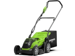 Kit GREENWORKS G40LM35K2 40V Kit de corta-relvas sem fios 35cm com bateria de 2Ah e carregador universal