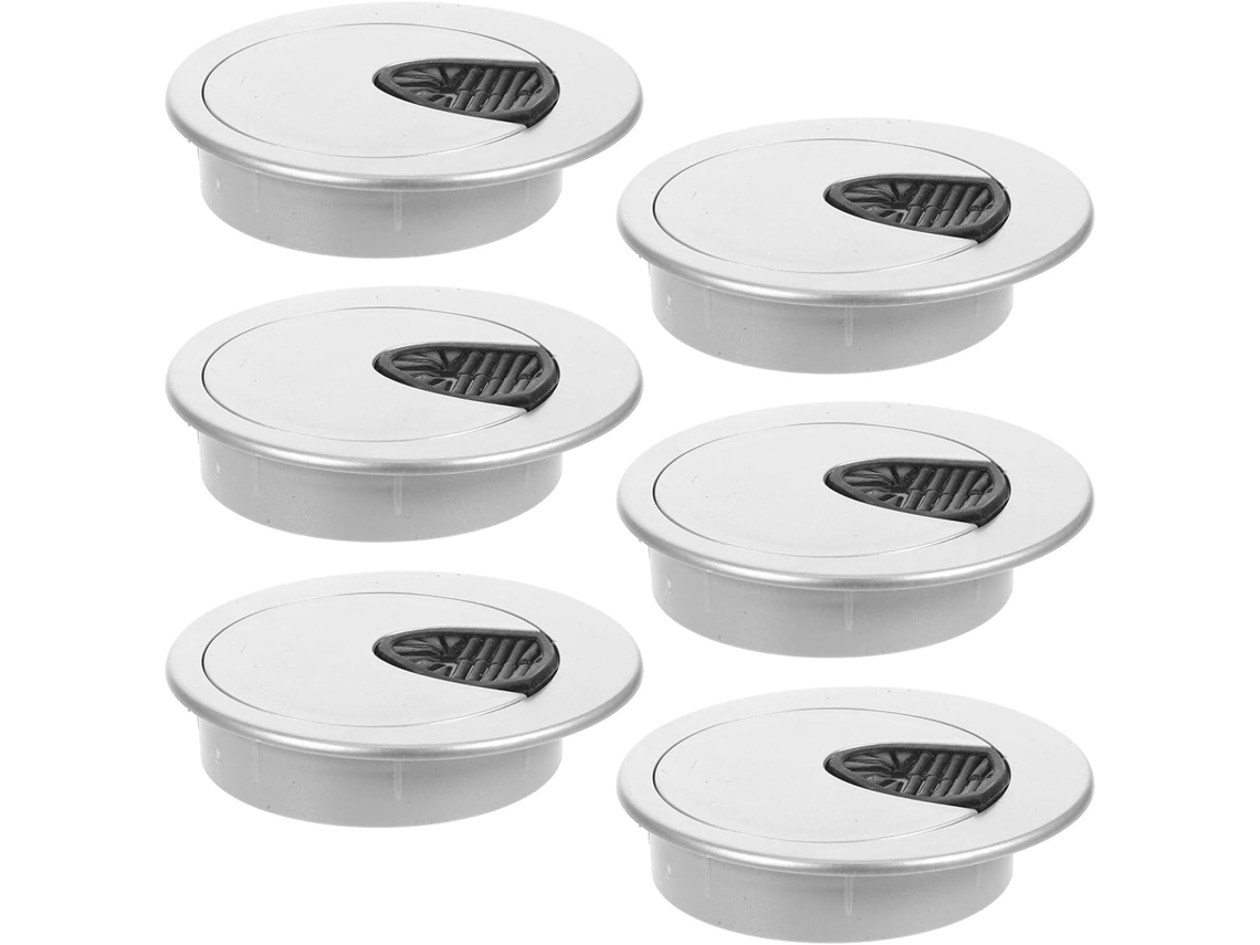 Conjunto De 60 Organizadores Cabos Para Mesa, Em Nylon Circular, Fios