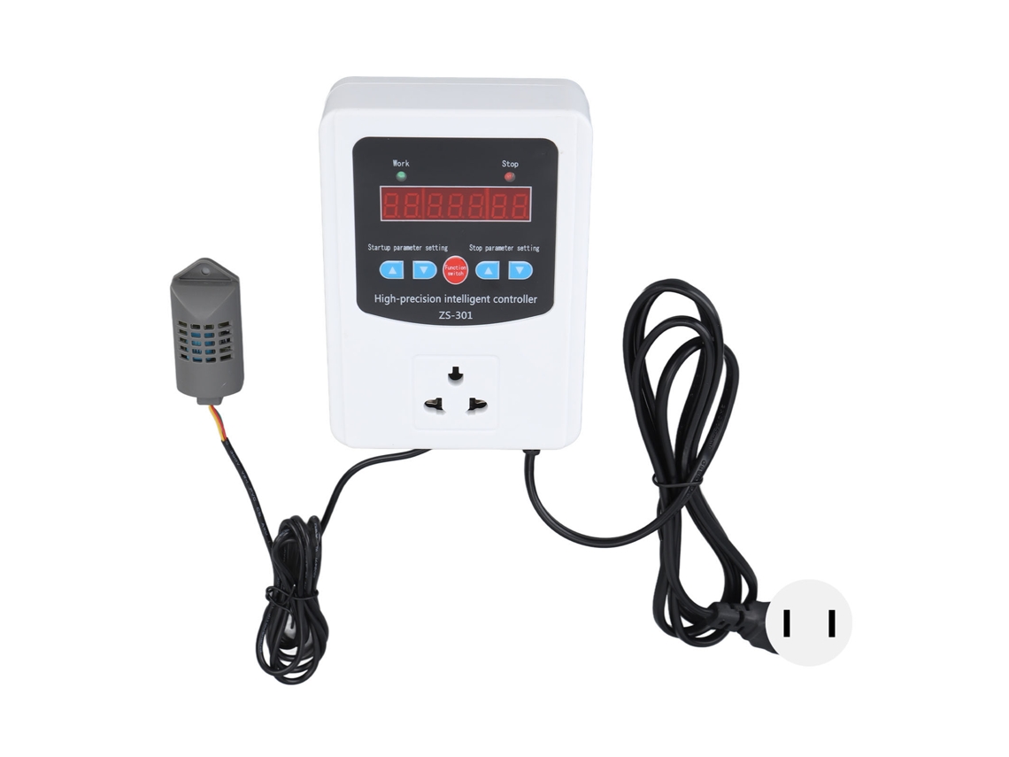 Controlador de Umidade Digital 1500w Lcd 110v Eua