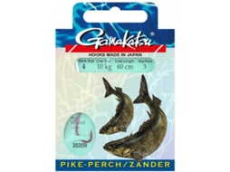 Conjunto de 3 Ganchos GAMAKATSU Pike-Perch Ls-3030 60 Cm