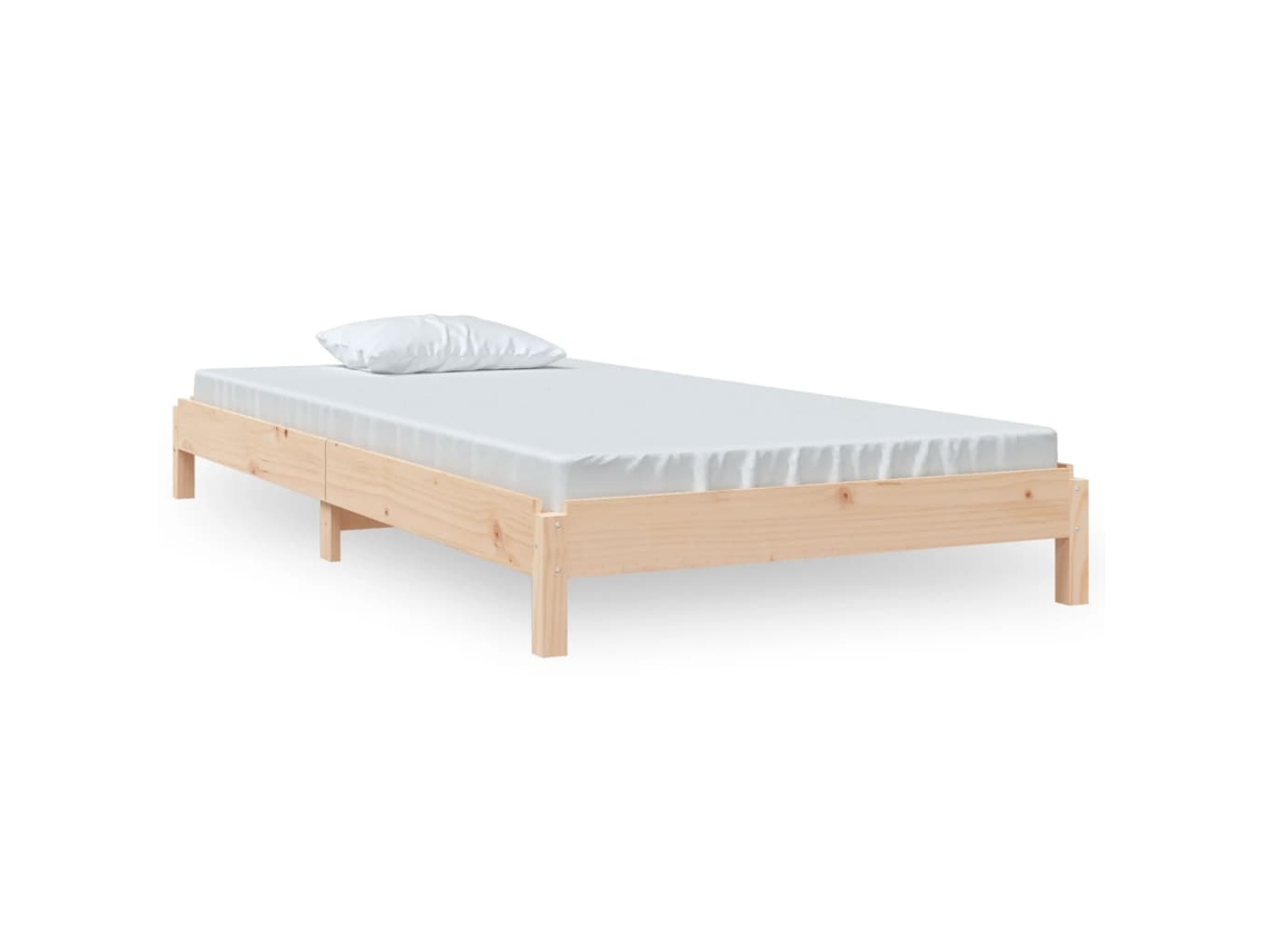 Cama Empilhável 90x190 Cm Madeira de Pinho Maciça MAISON EXCLUSIVE