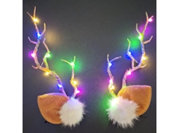 Grampos de Cabelo de Natal com Led Ramos Grampos de Cabelo Coloridos Vestido de Cabelo Decorativo para Festival para Mulher JEDBESETZT