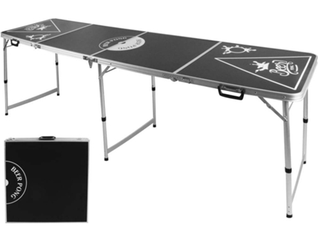 Mesa Dobrável Ajustável  Beer Pong